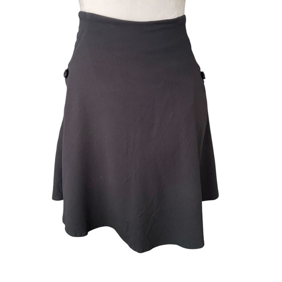 Versace Jeans Couture Vintage Black A-Line Skirt – size 30 (XS) - Picture 7 of 12